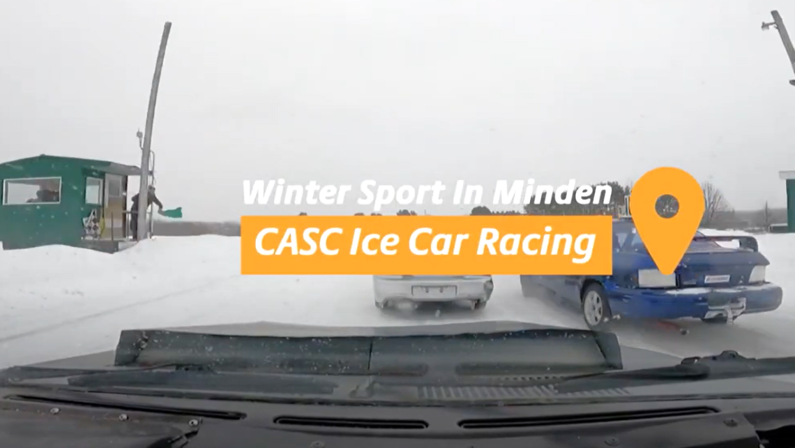 Ice Racing on Spotlight Kawartha